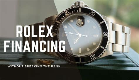 no credit check rolex watch financing|Rolex financing synchrony bank.